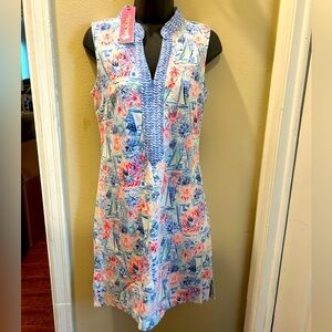 NWT Lily Pulitzer Sailboat Shift Dress